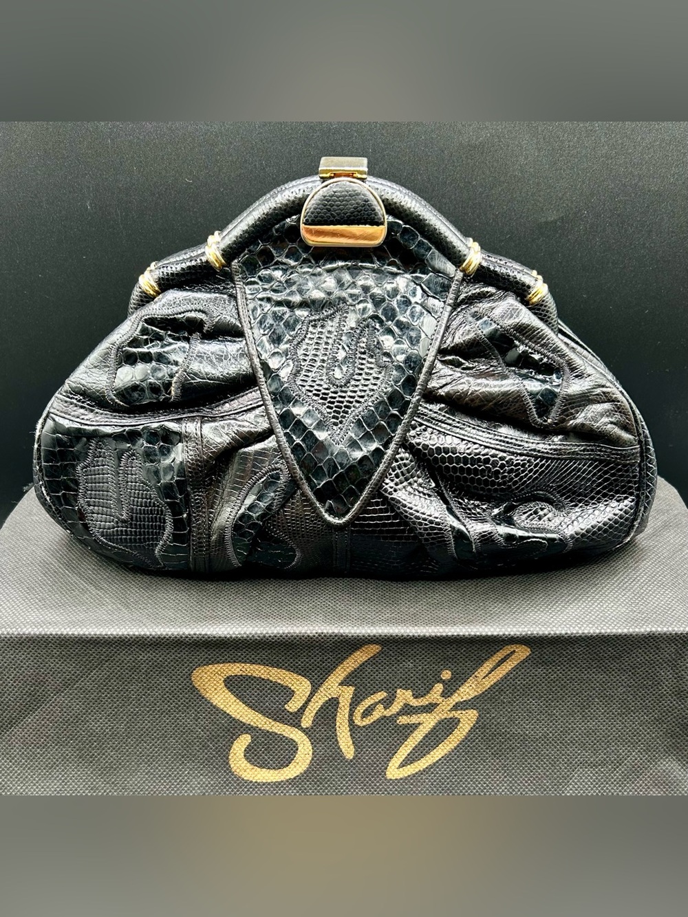 VINTAGE SHARIF Clutch - Shoulder Bag.